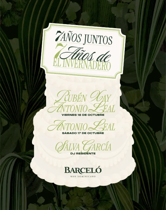 tarjeta web aniversario el invernadero